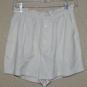 NWT $168 S M Xirena Pearls in Neutrals Shylo Shorts